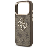 Guess iPhone 17 Pro Max/iPhone 18 Pro Max Cover 4G Classic Logo Brun