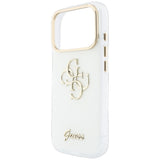 Guess iPhone 17 Pro Max/iPhone 18 Pro Max Cover 4G Script Hvid
