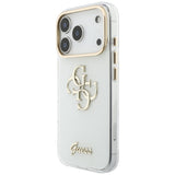 Guess iPhone 17 Pro/iPhone 18 Pro Cover 4G Script Hvid