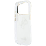Guess iPhone 17 Pro/iPhone 18 Pro Cover 4G Script Hvid