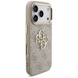 Guess iPhone 17 Pro/iPhone 18 Pro Cover 4G Classic Logo Lyserød