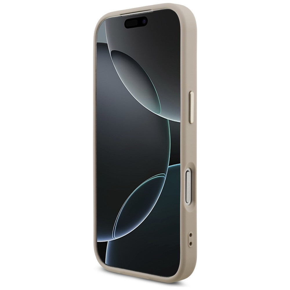 Guess iPhone 17 Pro/iPhone 18 Pro Cover 4G Classic Logo Lyserød