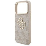 Guess iPhone 17 Pro/iPhone 18 Pro Cover 4G Classic Logo Lyserød