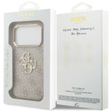 Guess iPhone 17 Pro/iPhone 18 Pro Cover 4G Classic Logo Lyserød