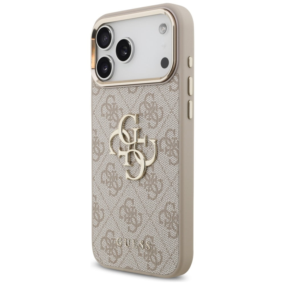 Guess iPhone 17 Pro Max/iPhone 18 Pro Max Cover 4G Classic Logo Lyserød