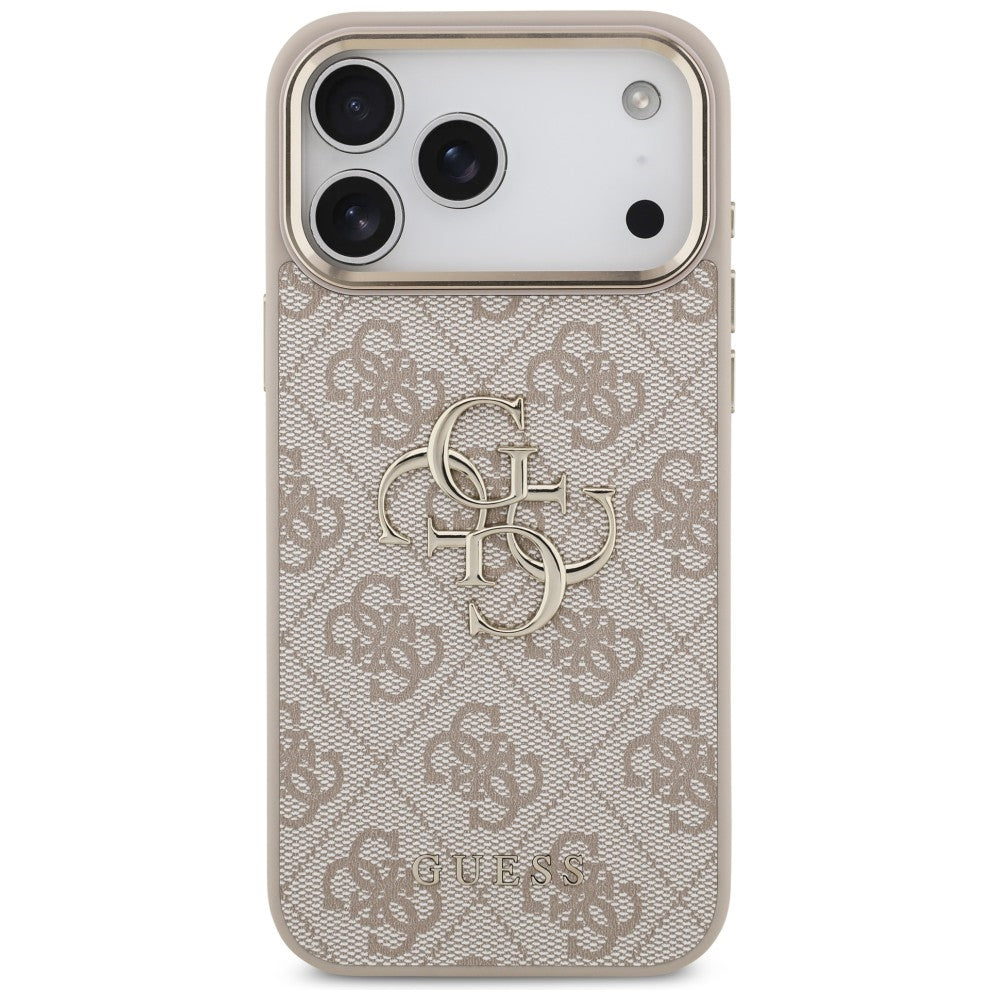 Guess iPhone 17 Pro Max/iPhone 18 Pro Max Cover 4G Classic Logo Lyserød
