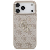 Guess iPhone 17 Pro Max/iPhone 18 Pro Max Cover 4G Classic Logo Lyserød