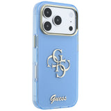 Guess iPhone 17 Pro/iPhone 18 Pro Cover 4G Script Blå
