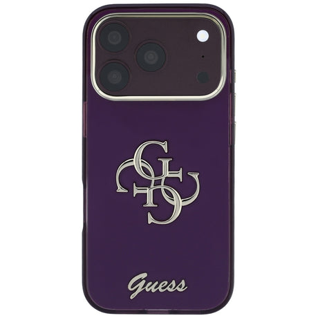 Guess iPhone 17 Pro/iPhone 18 Pro Cover 4G Script Burgundy