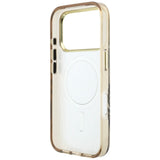 Guess iPhone 17 Pro/iPhone 18 Pro Cover Zebra Glitter Guld