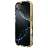 Guess iPhone 17 Pro Max/iPhone 18 Pro Max Cover Zebra Glitter Guld