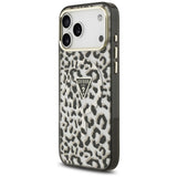Guess iPhone 17 Pro Max/iPhone 18 Pro Max Cover Leopard Glitter Sort