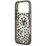 Guess iPhone 17 Pro Max/iPhone 18 Pro Max Cover Leopard Glitter Sort