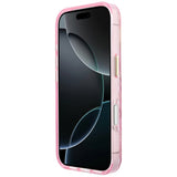 Guess iPhone 17 Pro/iPhone 18 Pro Cover Glitter Blossom Roses Lyserød