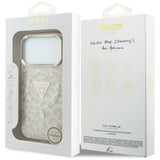 Guess iPhone 17 Pro Max/iPhone 18 Pro Max Cover Leopard Glitter Lyserød