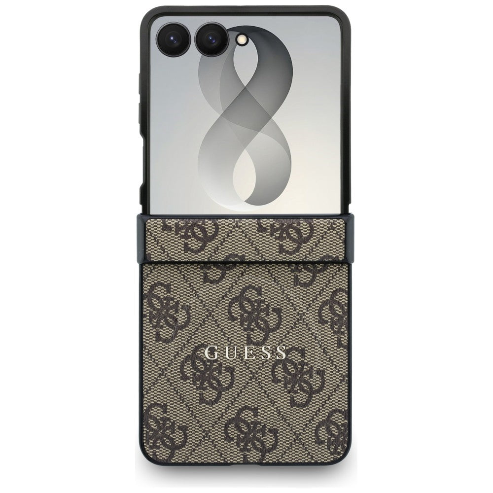 Guess Samsung Galaxy Z Flip 8 Cover 4G Classic Brun