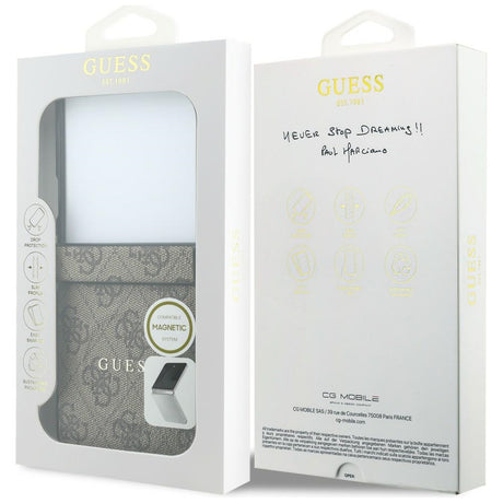 Guess Samsung Galaxy Z Flip 8 Cover 4G Classic Brun