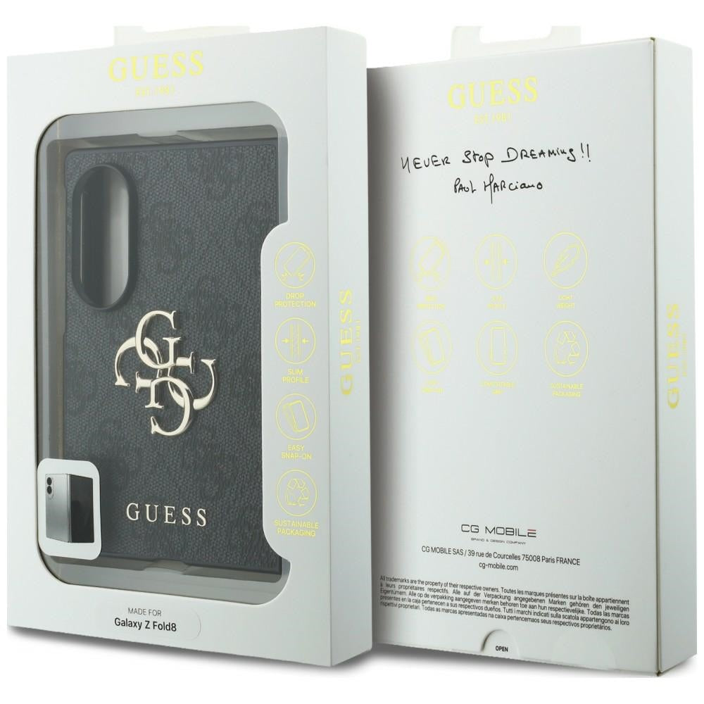 Guess Samsung Galaxy Z Fold 8 Cover 4G Big Logo Sort