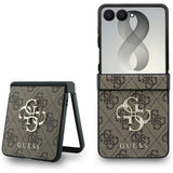 Guess Samsung Galaxy Z Flip 8 Cover 4G Big Logo Brun