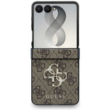 Guess Samsung Galaxy Z Flip 8 Cover 4G Big Logo Brun