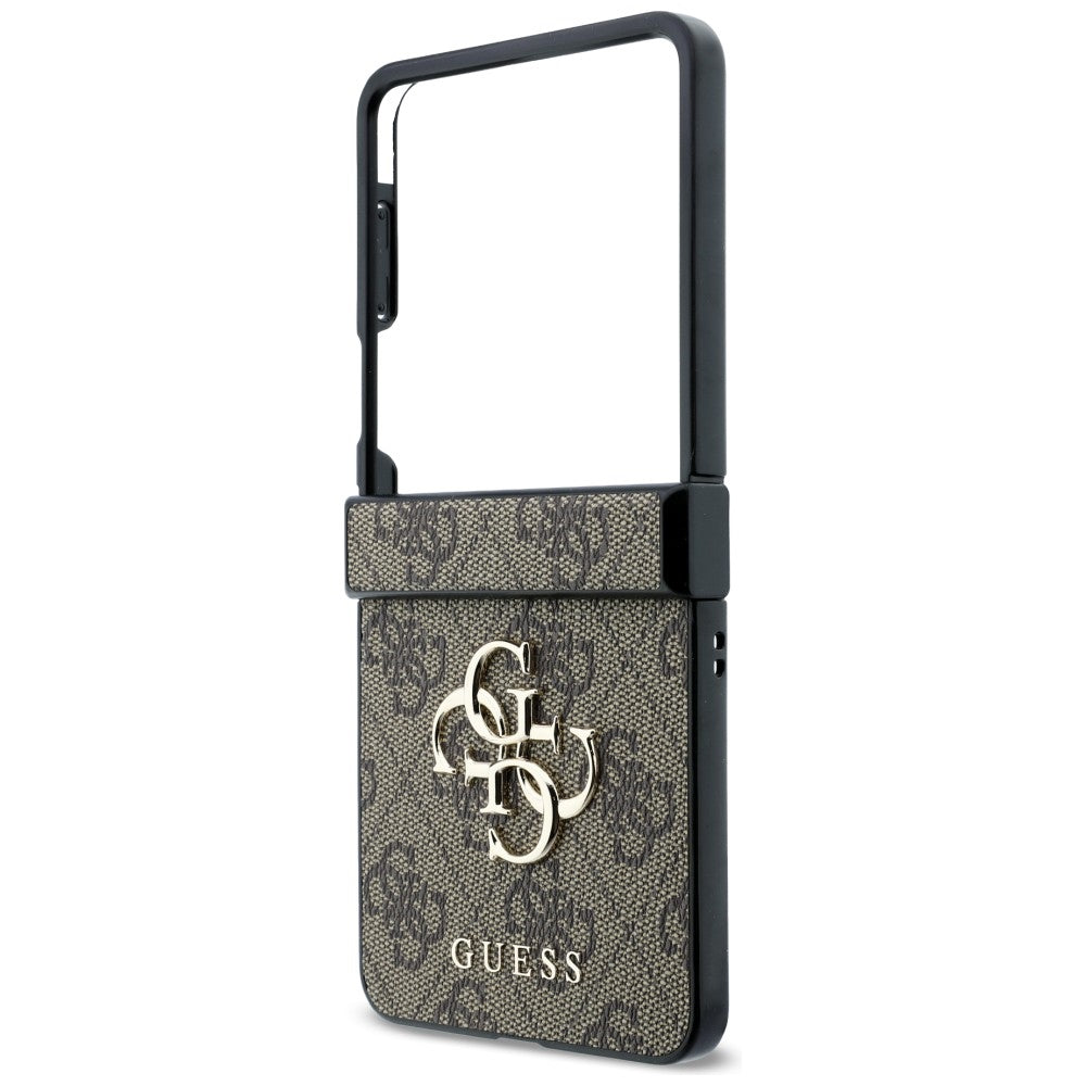Guess Samsung Galaxy Z Flip 8 Cover 4G Big Logo Brun
