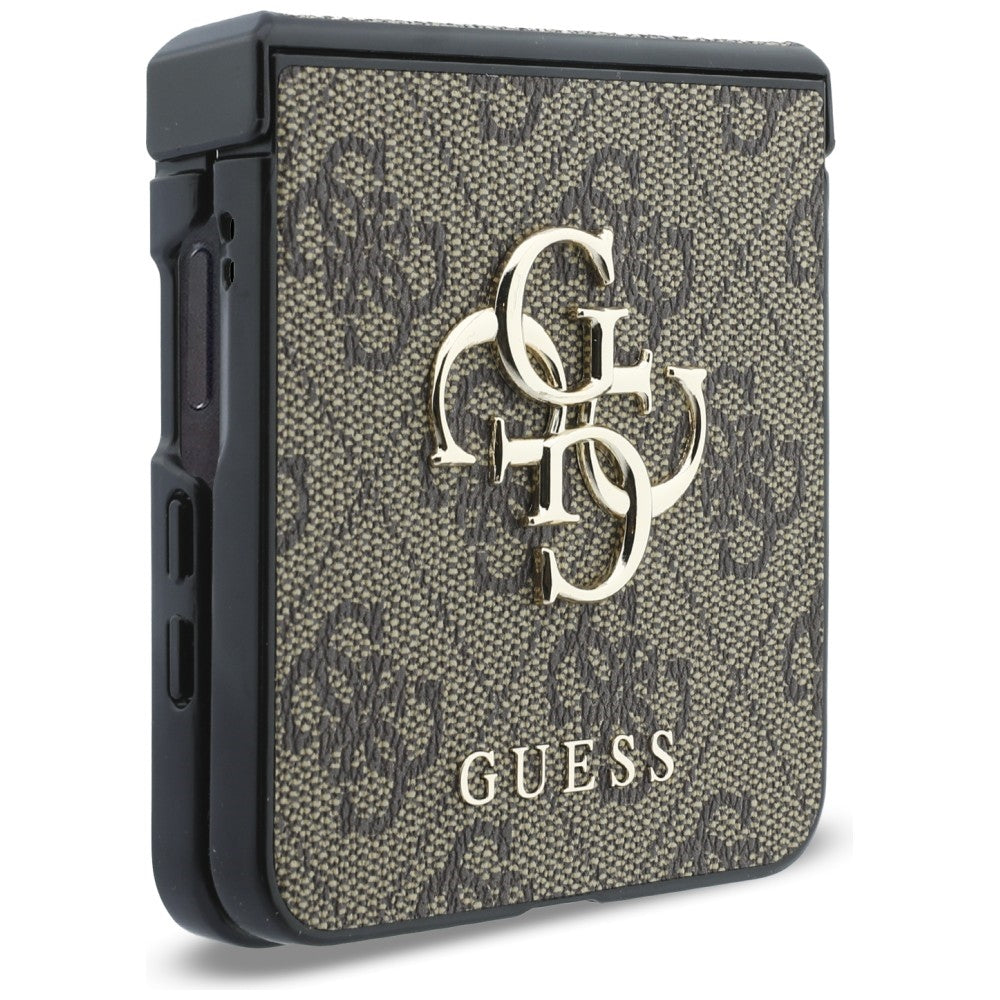 Guess Samsung Galaxy Z Flip 8 Cover 4G Big Logo Brun