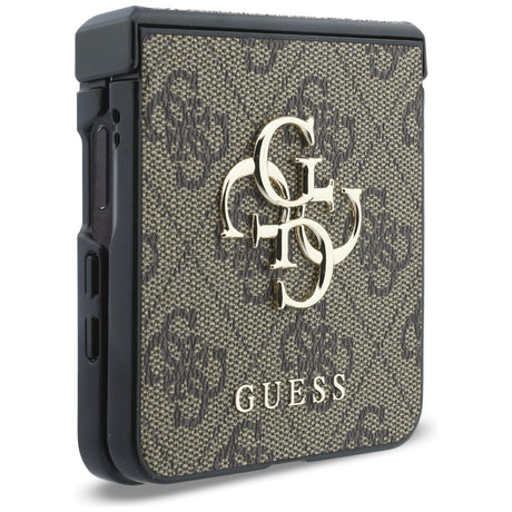 Guess Samsung Galaxy Z Flip 8 Cover 4G Big Logo Brun