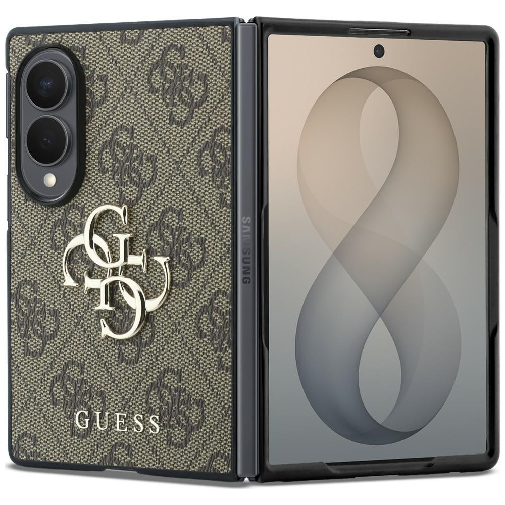 Guess Samsung Galaxy Z Fold 8 Cover 4G Big Logo Brun