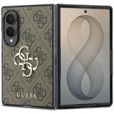 Guess Samsung Galaxy Z Fold 8 Cover 4G Big Logo Brun