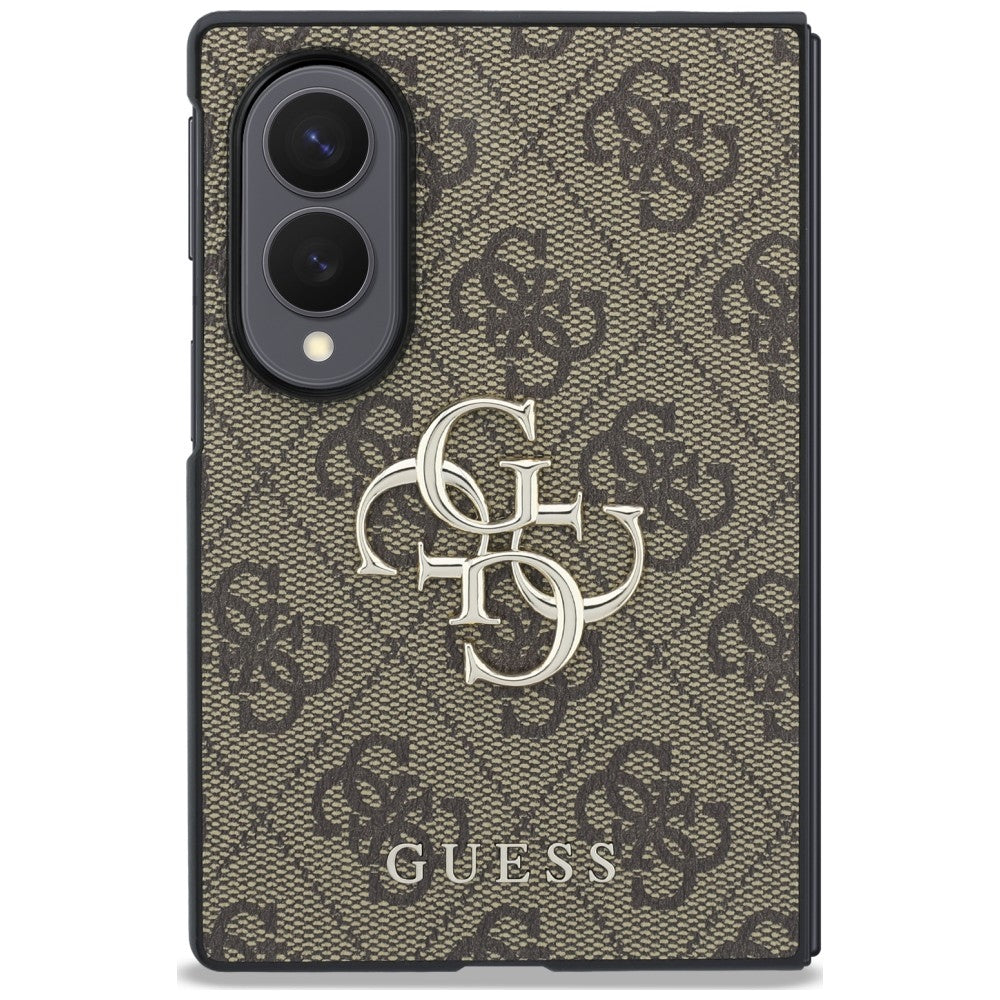 Guess Samsung Galaxy Z Fold 8 Cover 4G Big Logo Brun