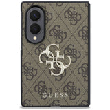Guess Samsung Galaxy Z Fold 8 Cover 4G Big Logo Brun