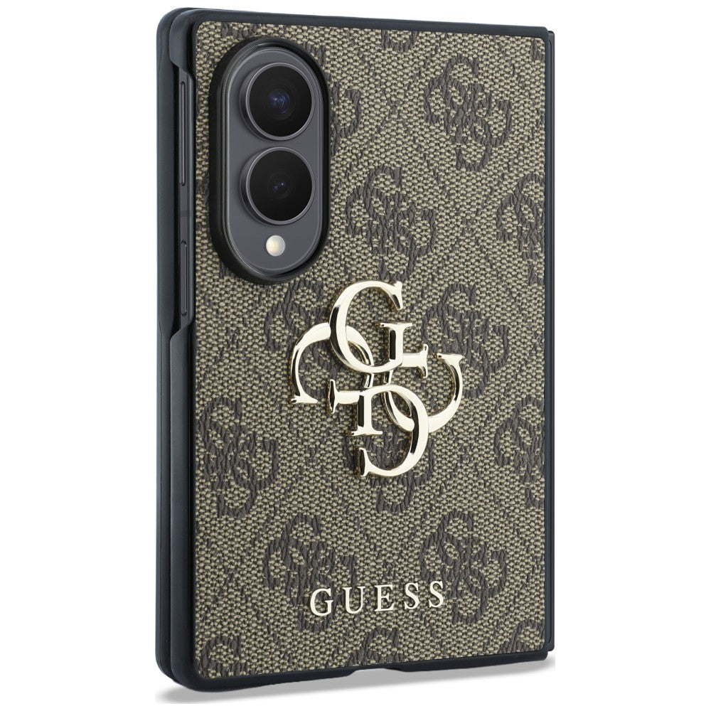 Guess Samsung Galaxy Z Fold 8 Cover 4G Big Logo Brun