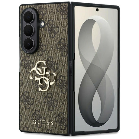 Guess Samsung Galaxy Z Fold 8 Ultra Cover 4G Big Logo Brun