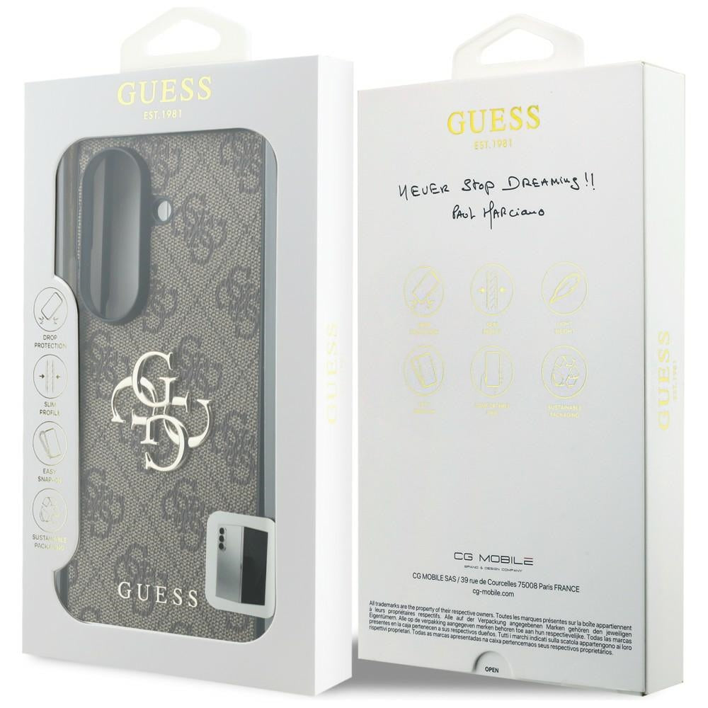 Guess Samsung Galaxy Z Fold 8 Ultra Cover 4G Big Logo Brun