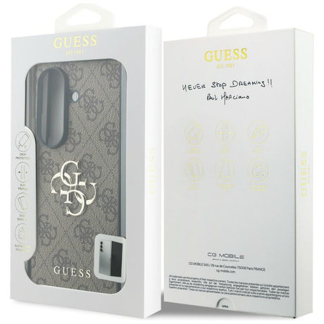 Guess Samsung Galaxy Z Fold 8 Ultra Cover 4G Big Logo Brun