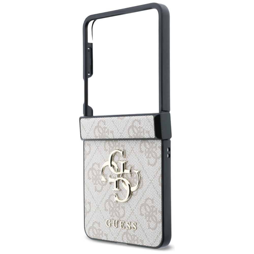 Guess Samsung Galaxy Z Flip 8 Cover 4G Big Logo Lyserød