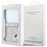 Guess Samsung Galaxy Z Flip 8 Cover 4G Big Logo Lyserød