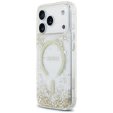 Guess iPhone 17 Pro/iPhone 18 Pro Cover Resin Glitter Guld