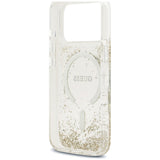 Guess iPhone 17 Pro/iPhone 18 Pro Cover Resin Glitter Guld