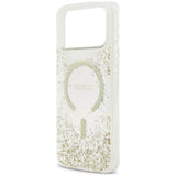 Guess iPhone 17 Pro Max/iPhone 18 Pro Max Cover Resin Glitter Guld