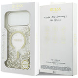 Guess iPhone 17 Pro Max/iPhone 18 Pro Max Cover Resin Glitter Guld