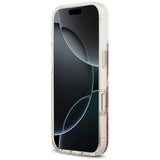 Guess iPhone 17 Pro Max/iPhone 18 Pro Max Cover Resin Glitter Lyserød