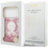 Guess iPhone 17 Pro Max/iPhone 18 Pro Max Cover Resin Glitter Lyserød