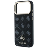 Guess Cover til iPhone 17 Pro/iPhone 18 Pro 4G Pæon Sort