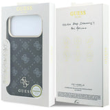 Guess Cover til iPhone 17 Pro/iPhone 18 Pro 4G Pæon Sort