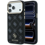 Guess iPhone 17 Pro Max/iPhone 18 Pro Max Cover 4G Pæon Sort