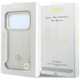 Guess iPhone 17 Pro/iPhone 18 Pro Cover 4G Peony Beige