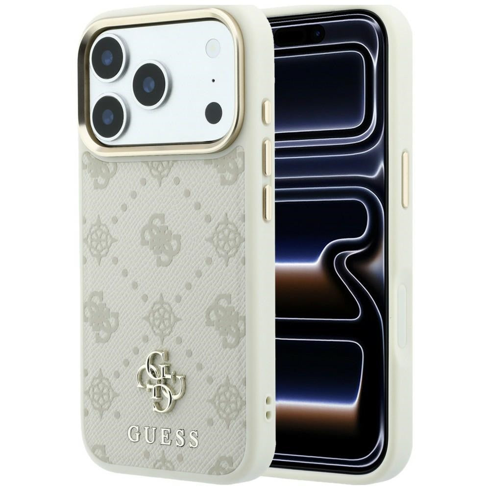 Guess iPhone 17 Pro Max/iPhone 18 Pro Max Cover 4G Pæon Beige