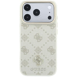 Guess iPhone 17 Pro Max/iPhone 18 Pro Max Cover 4G Pæon Beige