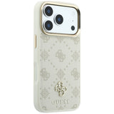 Guess iPhone 17 Pro Max/iPhone 18 Pro Max Cover 4G Pæon Beige